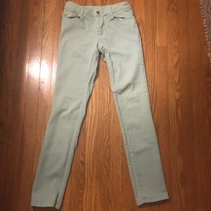 Comptoir des Cotonniers mint green jeans